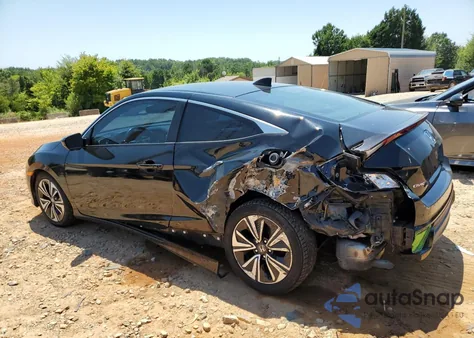 2018 Honda Civic Exl z USA, uszkodzony, nr VIN 2HGFC3B70JH354564